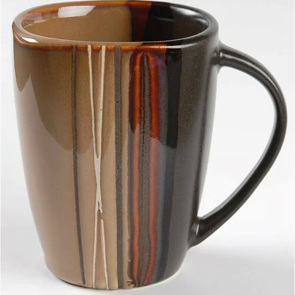 Bazaar Brown mug (1) by HOME TRENDS - Picture 7 of 7